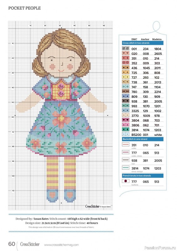 Коллекция вышивки в журнале «CrossStitcher №408 2024»