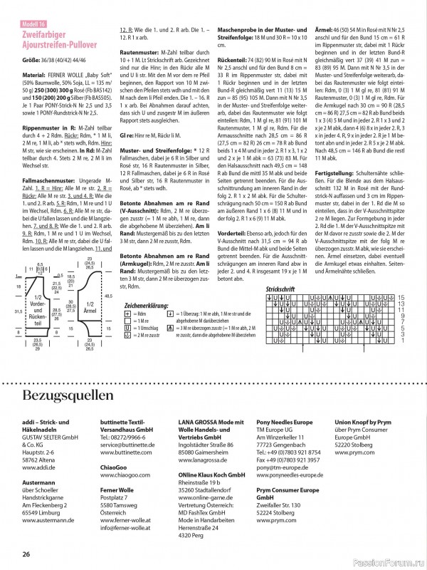Вязаные проекты в журнале «Stricken und Hakeln №4 2025»
