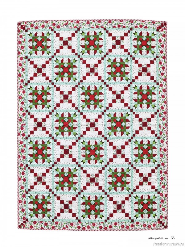 Коллекция проектов для рукодельниц в журнале «American Patchwork & Quilting №197 2025»
