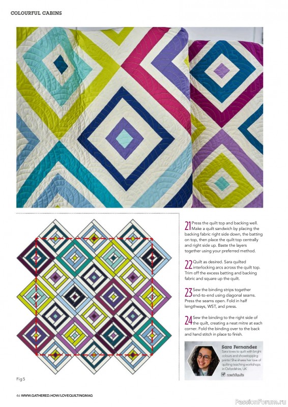 Коллекция проектов для рукодельниц в журнале «Love Patchwork & Quilting №157 2025»