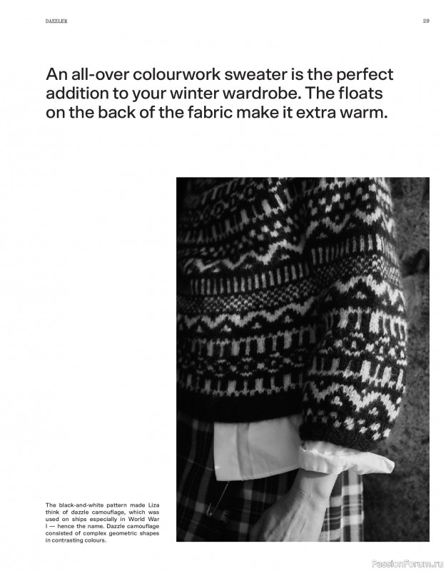 Вязаные модели в журнале «Laine Magazine №23 2025 Winter».