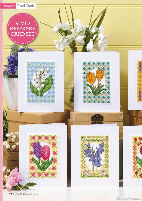 Коллекция вышивки в журнале «The World of Cross Stitching №367 2025»