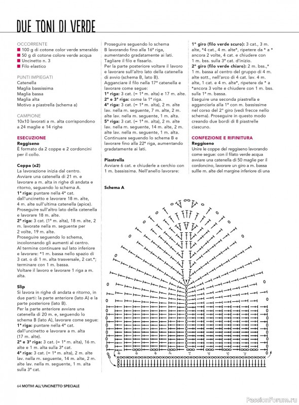 Вязаные модели в журнале «Motivi all'Uncinetto Speciale №9 2023»