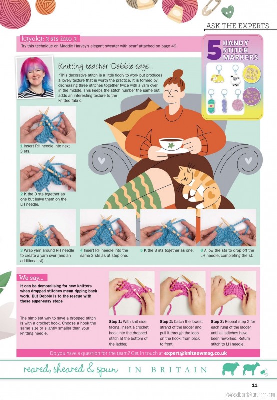 Вязаные проекты в журнале «Knit Now №188 2025»