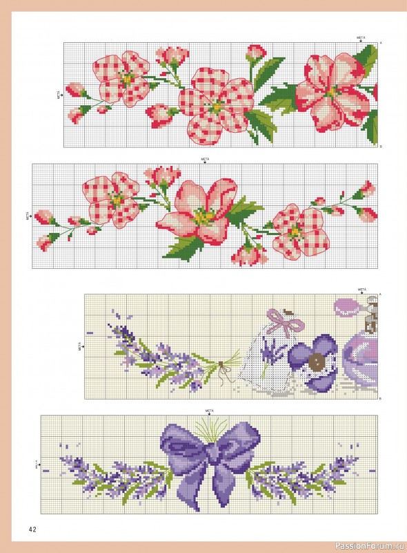 Коллекция вышивки в журнале &laquo;Mani di Fata - A Punto Croce - Marzo 2026&raquo;