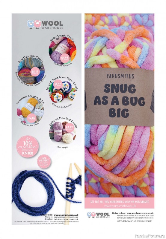 Вязаные проекты в журнале «Knit Now №188 2025»