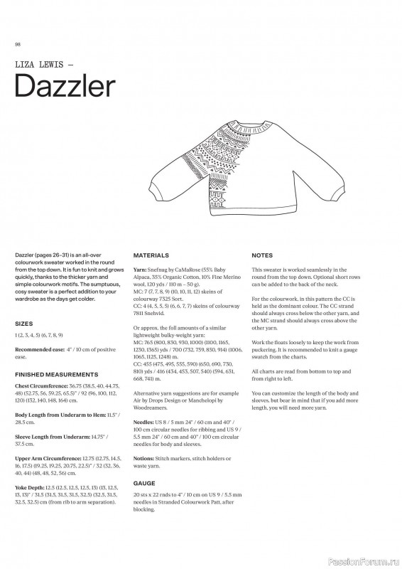 Вязаные модели в журнале «Laine Magazine №23 2025 Winter». Продолжение