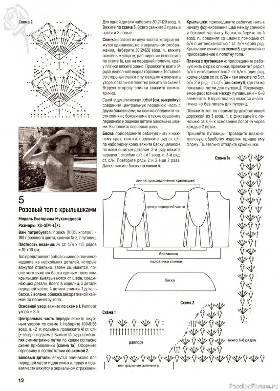 Вязаные модели в журнале «Вяжем крючком №8 2023»