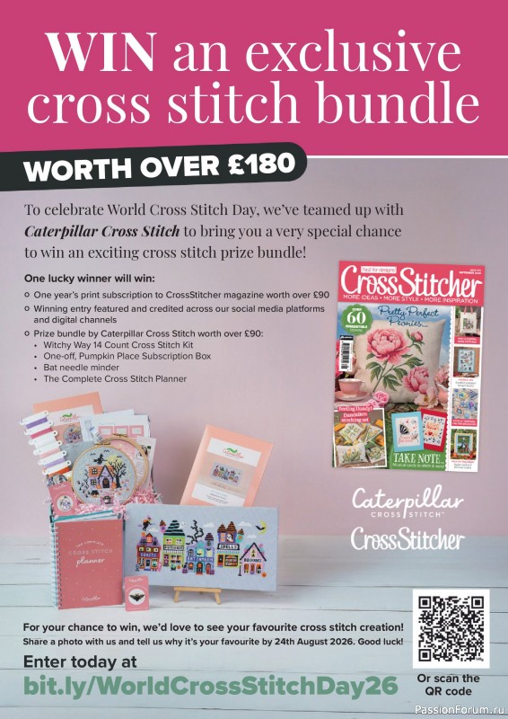 Коллекция вышивки в журнале &laquo;CrossStitcher №439 2026&raquo;