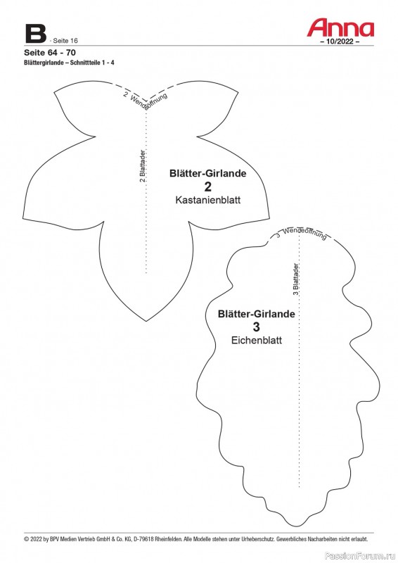 Новые техники рукоделия в журнале «Anna №10 2022 Germany»