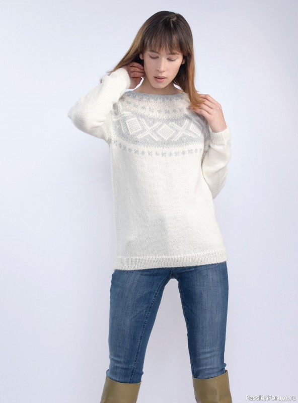 Вязаные проекты в журнале &laquo;Yarnmade №1 2018 Spring & Summer&raquo;. Продолжение