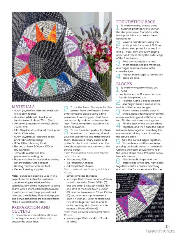 Коллекция проектов для рукодельниц в журнале &laquo;Quilters Companion №137 2026&raquo;