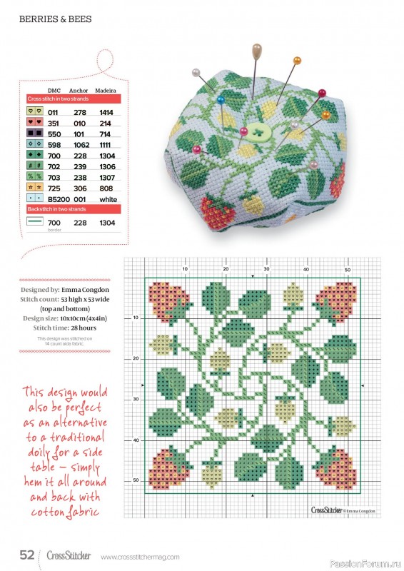 Коллекция вышивки в журнале &laquo;CrossStitcher №432 2026&raquo;