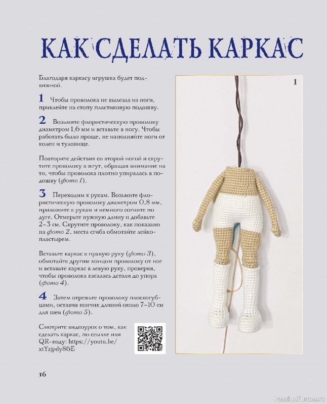 Вязаные проекты в книге &laquo;Киногуруми&raquo;.