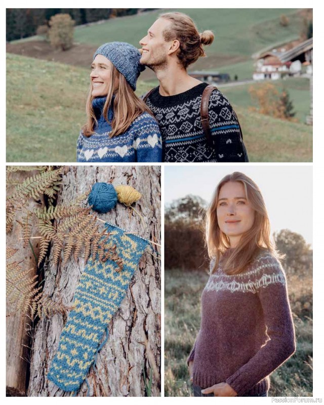 Вязаные проекты в книге «Top-Down Colorwork Knit Sweaters and Accessories». Продолжение