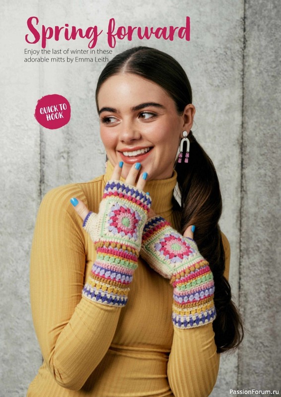 Вязаные проекты крючком в журнале « Simply Crochet №133 2023»
