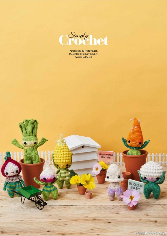 Вязаные проекты крючком в журнале «Simply Crochet №134 2023»