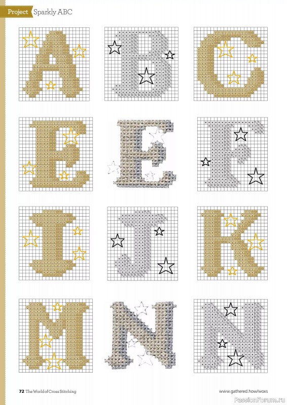 Коллекция вышивки в журнале «The World of Cross Stitching №364 2025»