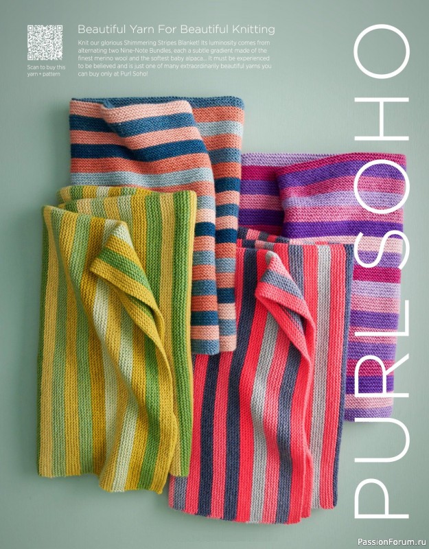 Вязаные модели в журнале «Laine Magazine №23 2025 Winter».