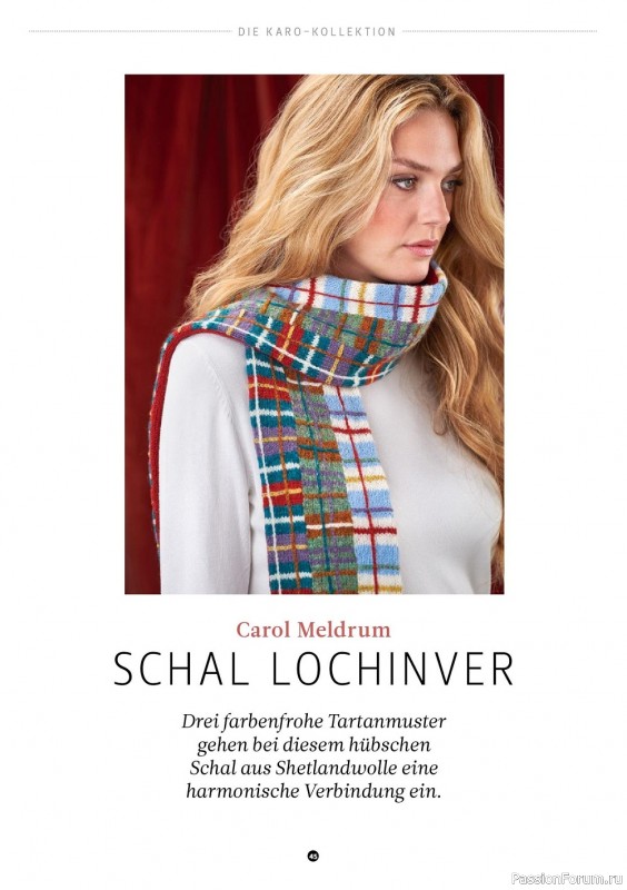 Вязаные модели крючком в журнале «The Knitter Germany №61 2022 »