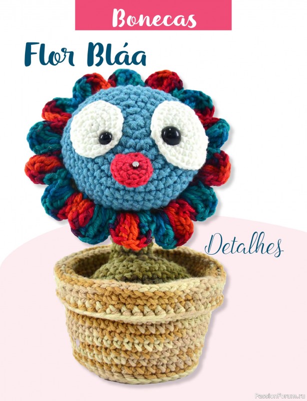 Вязаные проекты крючком в журнале «Mega Artesanato Ed.118 Amigurumis»