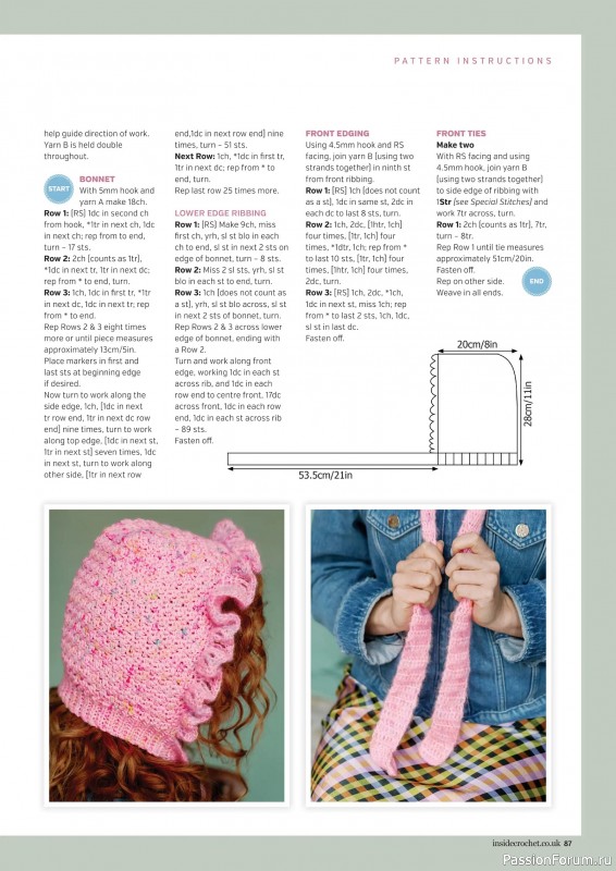 Вязаные проекты крючком в журнале &laquo;Inside Crochet №188 2026&raquo;