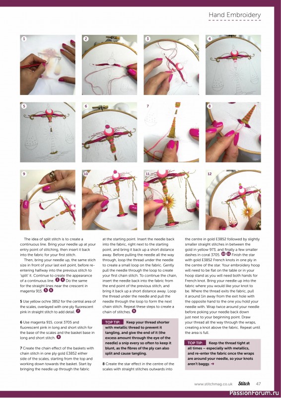 Коллекция проектов для рукодельниц в журнале «Stitch Magazine №157 2025»