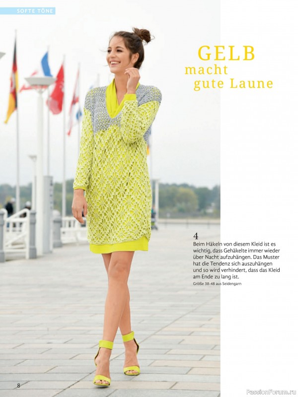 Вязаные модели в журнале «Maschentrends №1 2026 - Hakeltrends»