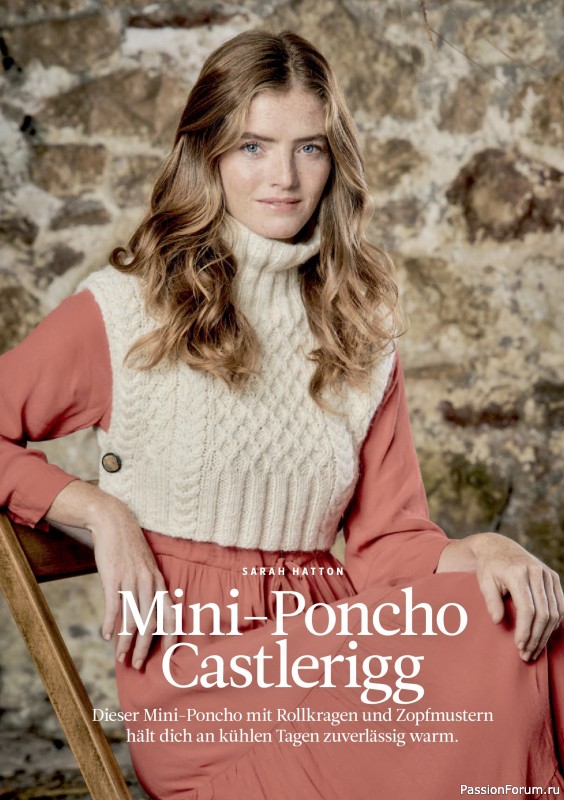 Вязаные проекты спицами в журнале «The Knitter №84 2026 Germany»