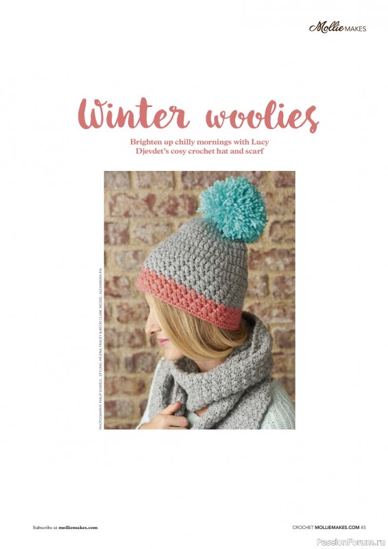 Вязаные проекты в журнале &laquo;Mollie Makes - Crochet 2026&raquo;
