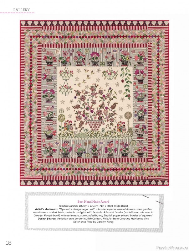 Коллекция проектов для рукодельниц в журнале &laquo;Quilters Companion №137 2026&raquo;