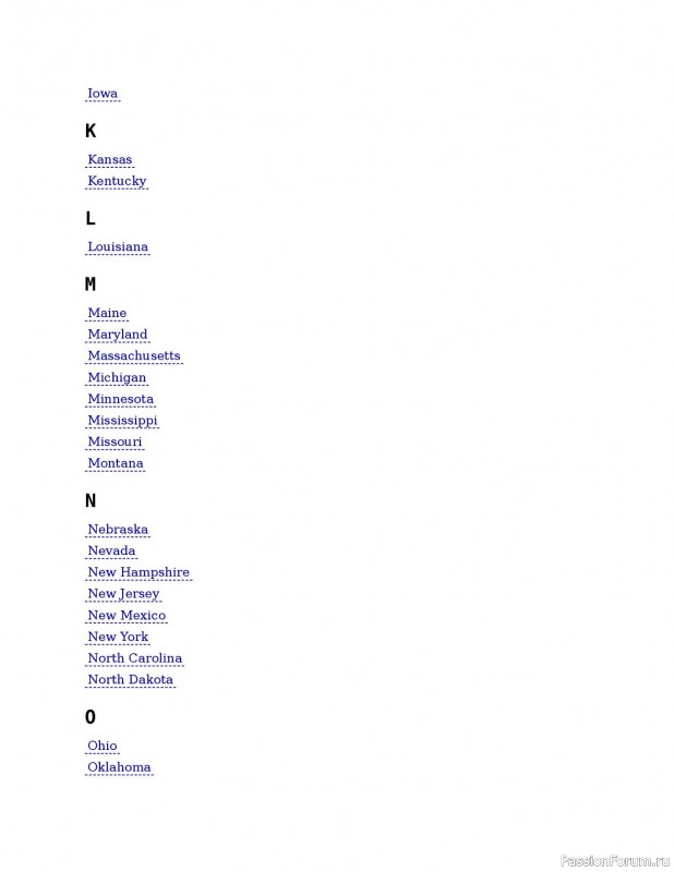 Вязаные проекты в книге «Knitting the U.S.A.». Часть 3