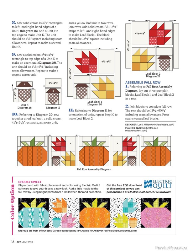 Коллекция проектов для рукодельниц в журнале «American Patchwork & Quilting №201 2026»