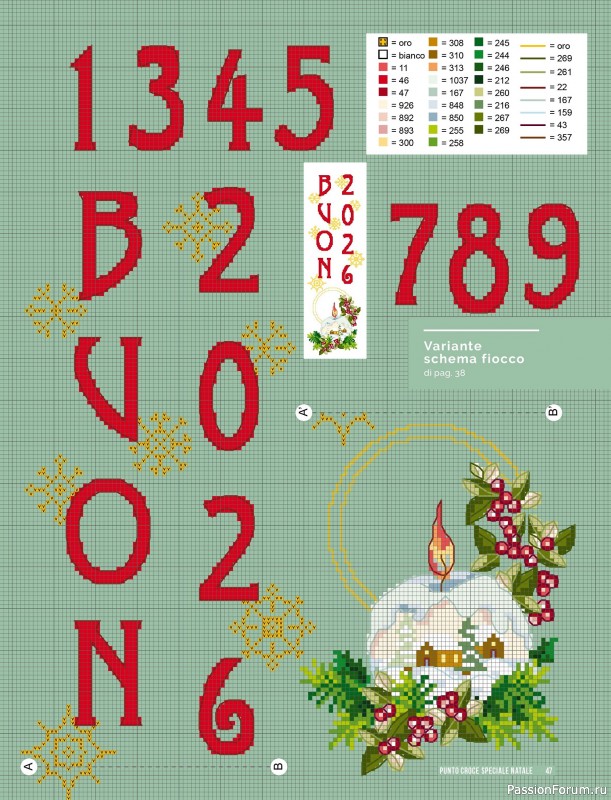 Коллекция проектов для рукодельниц в журнале «Mani di Fata Speciale Punto Croce - Natale 2025»