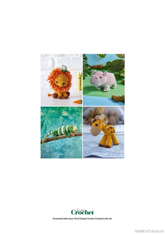 Вязаные проекты крючком в журнале &laquo;Simply Crochet №176 2026&raquo;