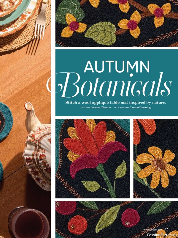 Коллекция проектов для рукодельниц в журнале «American Patchwork & Quilting №201 2026»