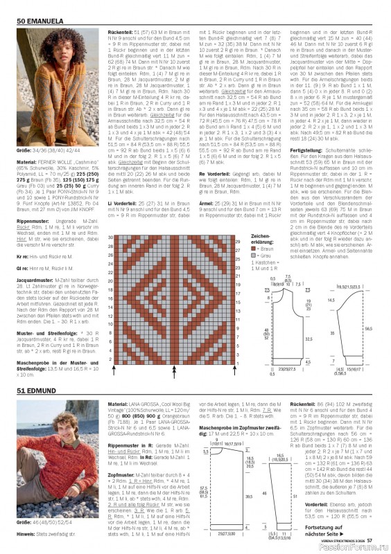 Вязаные модели в журнале &laquo;Verena Stricktrends №3 2026&raquo;