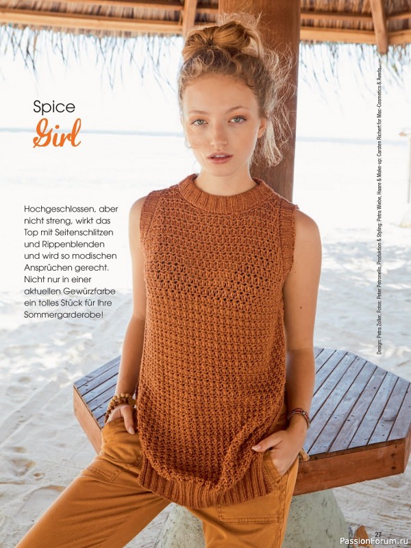Вязаные проекты в журнале «Meine Strickmode MS117 2023»