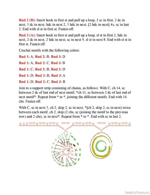 Вязаные проекты в книге &laquo;150 Crochet Borders&raquo;. Часть 1