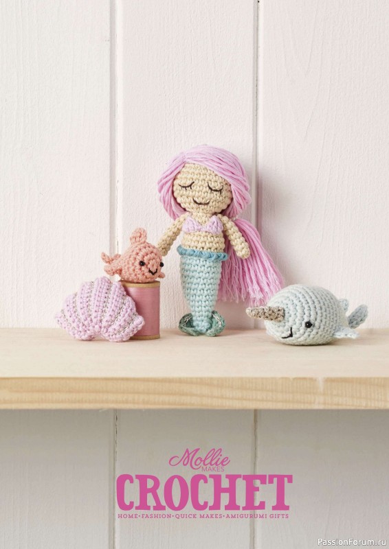 Вязаные проекты в журнале &laquo;Mollie Makes - Crochet 2026&raquo;