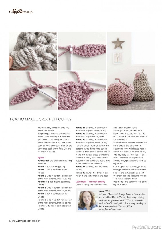 Вязаные проекты в журнале &laquo;Mollie Makes - Crochet 2026&raquo;
