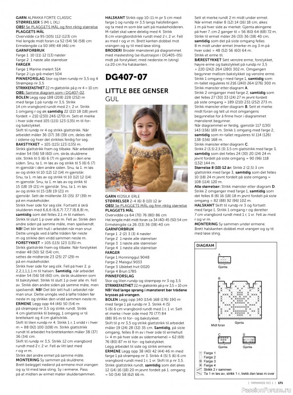 Вязаные проекты в журнале &laquo;Yarnmade №1 2018 Spring & Summer&raquo;. Продолжение