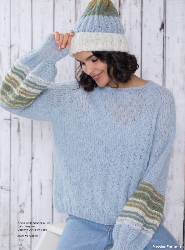 Вязаные проекты в журнале &laquo;Yarnmade №1 2020 Spring & Summer&raquo;