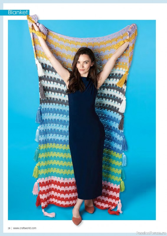 Вязаные проекты крючком в журнале «Crochet Now №104 2024»