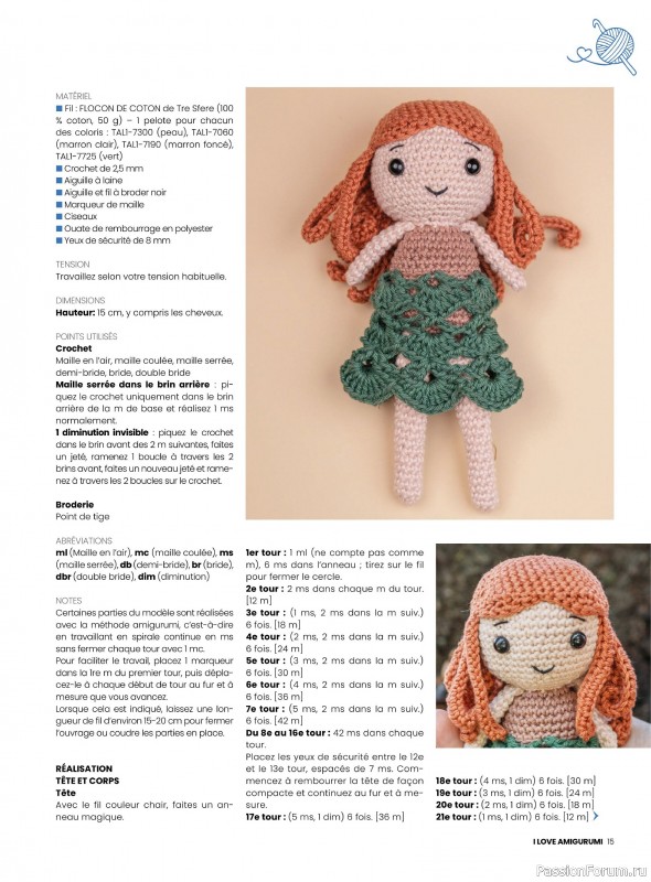 Вязаные проекты крючком в журнале «I Love Amigurumi №6 2025»