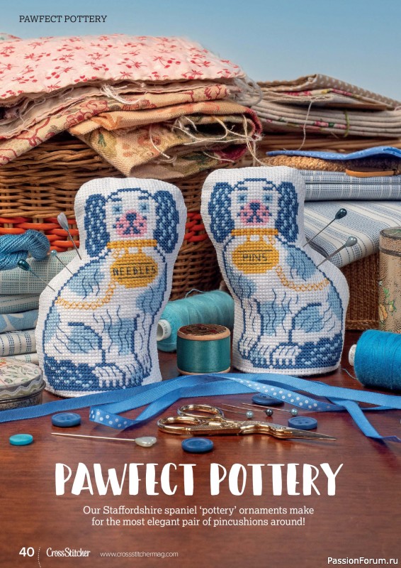 Коллекция вышивки в журнале &laquo;CrossStitcher №432 2026&raquo;