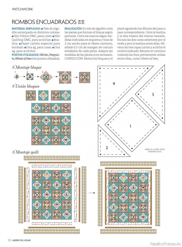 Коллекция проектов для рукодельниц в журнале «Labores del hogar №762 2023»