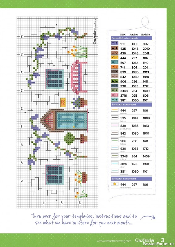 Коллекция вышивки в журнале «CrossStitcher №418 2025»