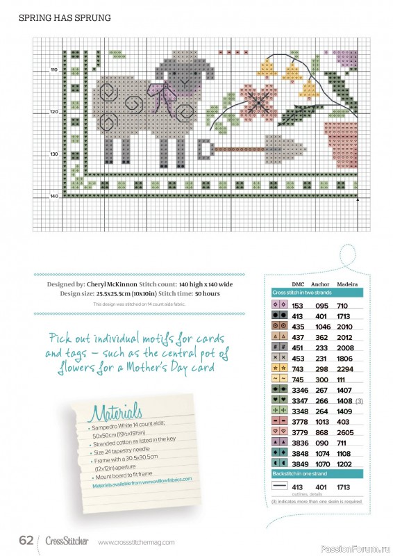 Коллекция вышивки в журнале &laquo;CrossStitcher №432 2026&raquo;
