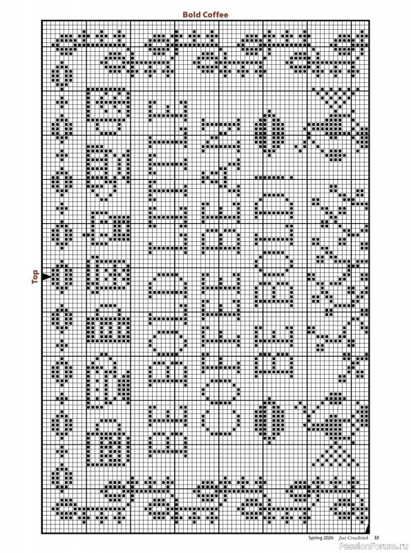 Коллекция вышивки в журнале &laquo;Just CrossStitch - Spring 2026&raquo;